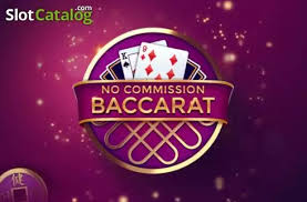 No Commission Baccarat slot logo by Switch Studios at Newgioco