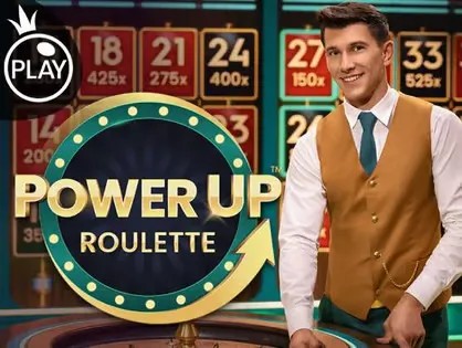 Power UP Roulette slot visual from Pragmatic Play available on newgiocoit.it