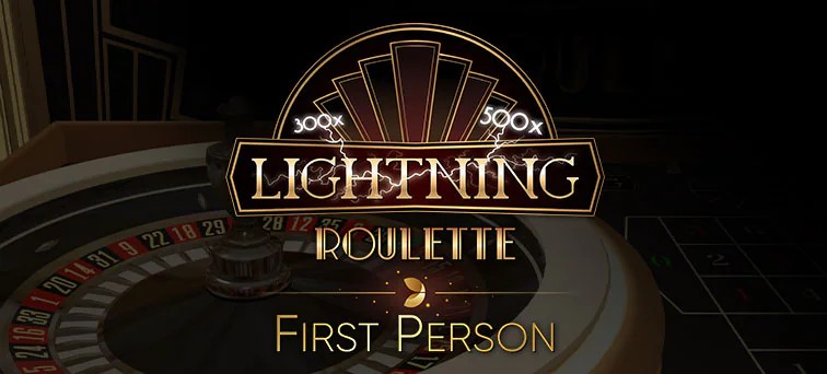 Enjoy First Person Lightning Roulette by Evolution – logo hosted on newgiocoit.it