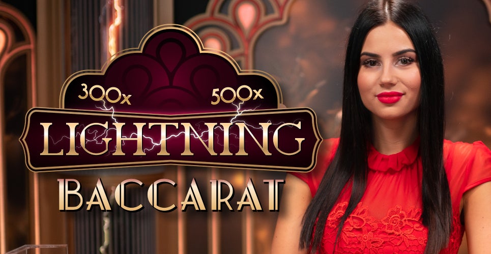 Play the Lightning Baccarat slot by Evolution on Newgioco